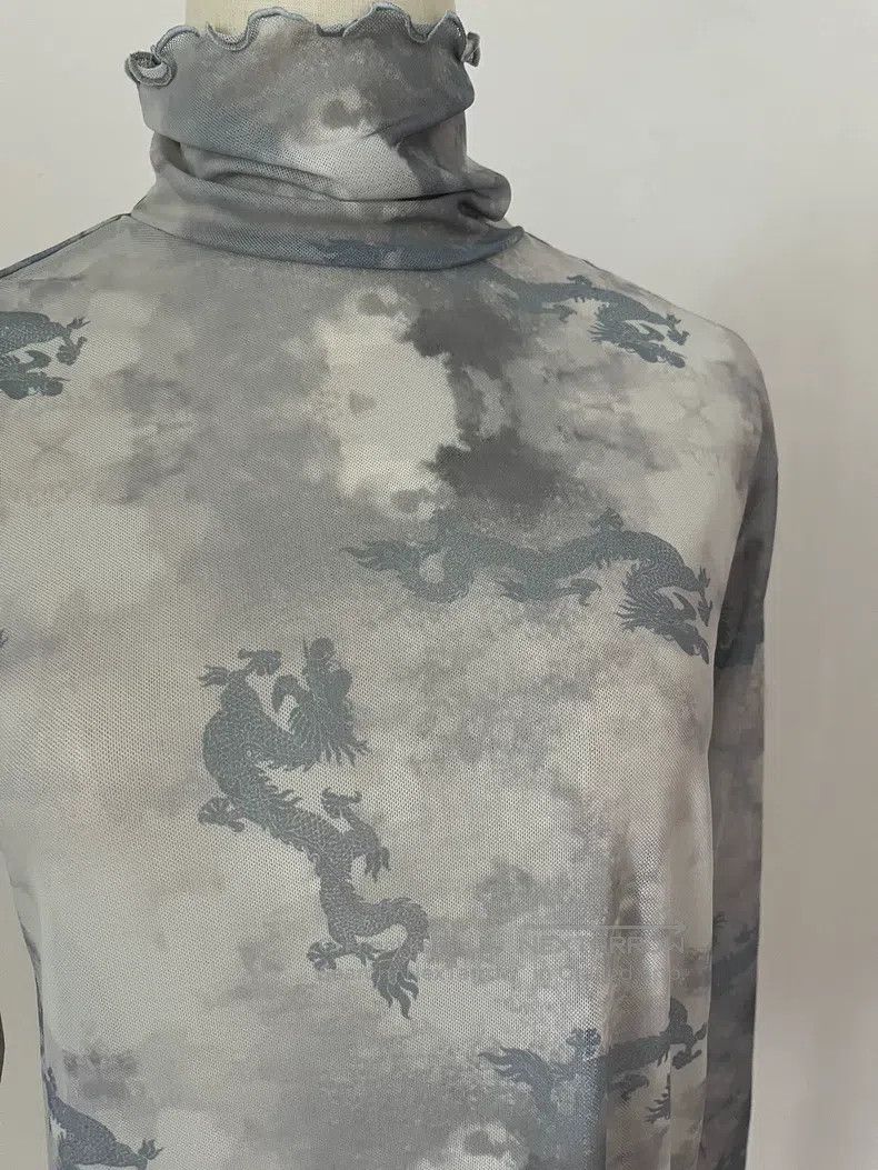 Vivienne Tam vivienne tam Dragon print tulle blouse Size XS / US 0-2 / IT 36-38 - 3 Thumbnail