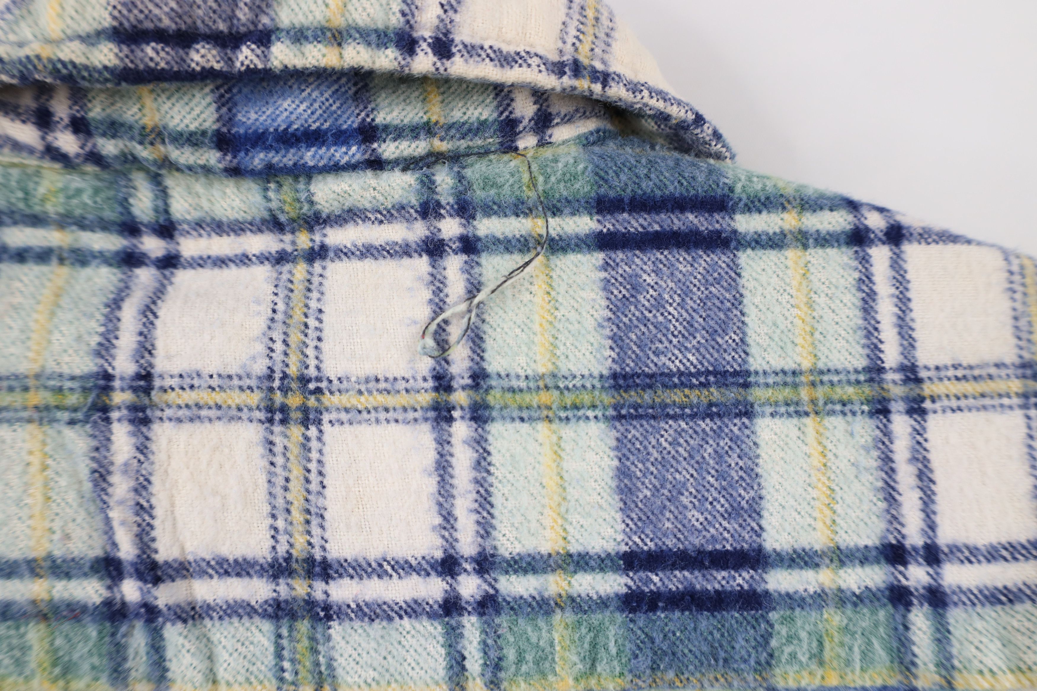 Vintage Vintage 70s Streetwear Flannel Collared Button Shirt Plaid Size US S / EU 44-46 / 1 - 12 Thumbnail