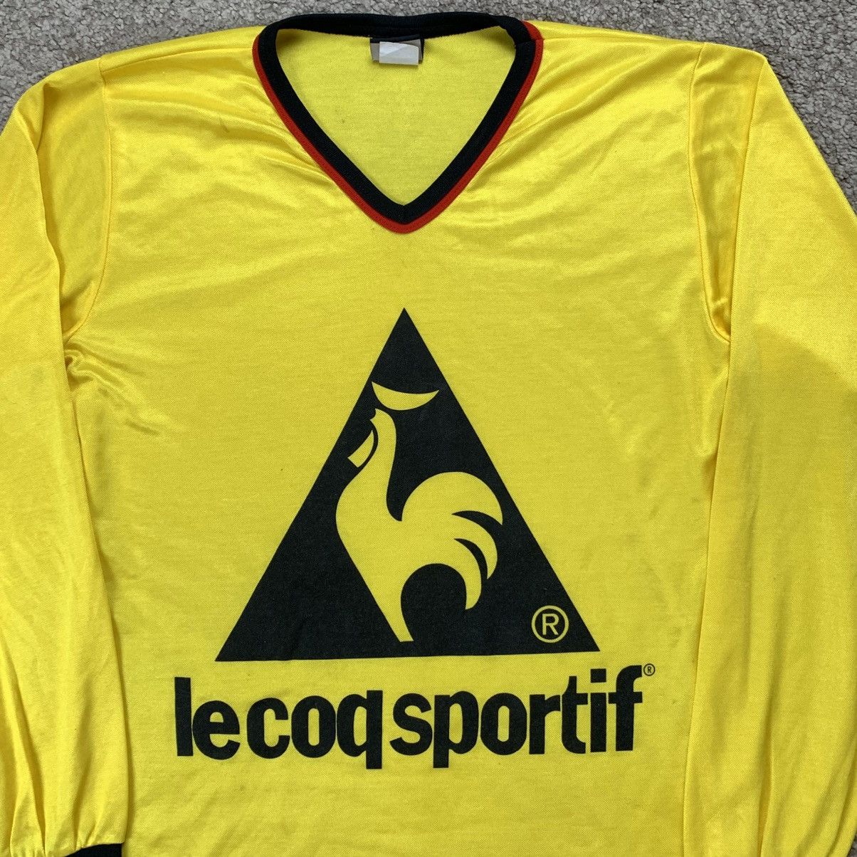 Le Coq Sportif Le Coq Sportif Long Sleeve Jersey Vintage Made in Usa Size US M / EU 48-50 / 2 - 3 Thumbnail