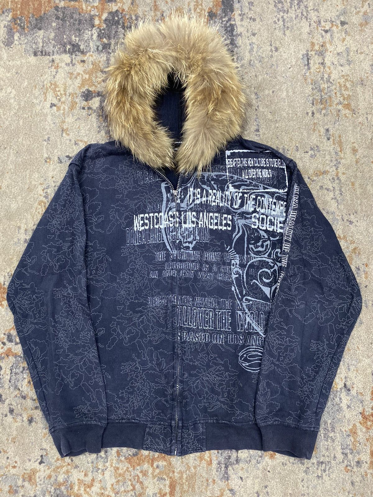 Hysteric Glamour Fur hoodie japanese brand impala full print ifsx lgb style Size US L / EU 52-54 / 3 - 1 Thumbnail