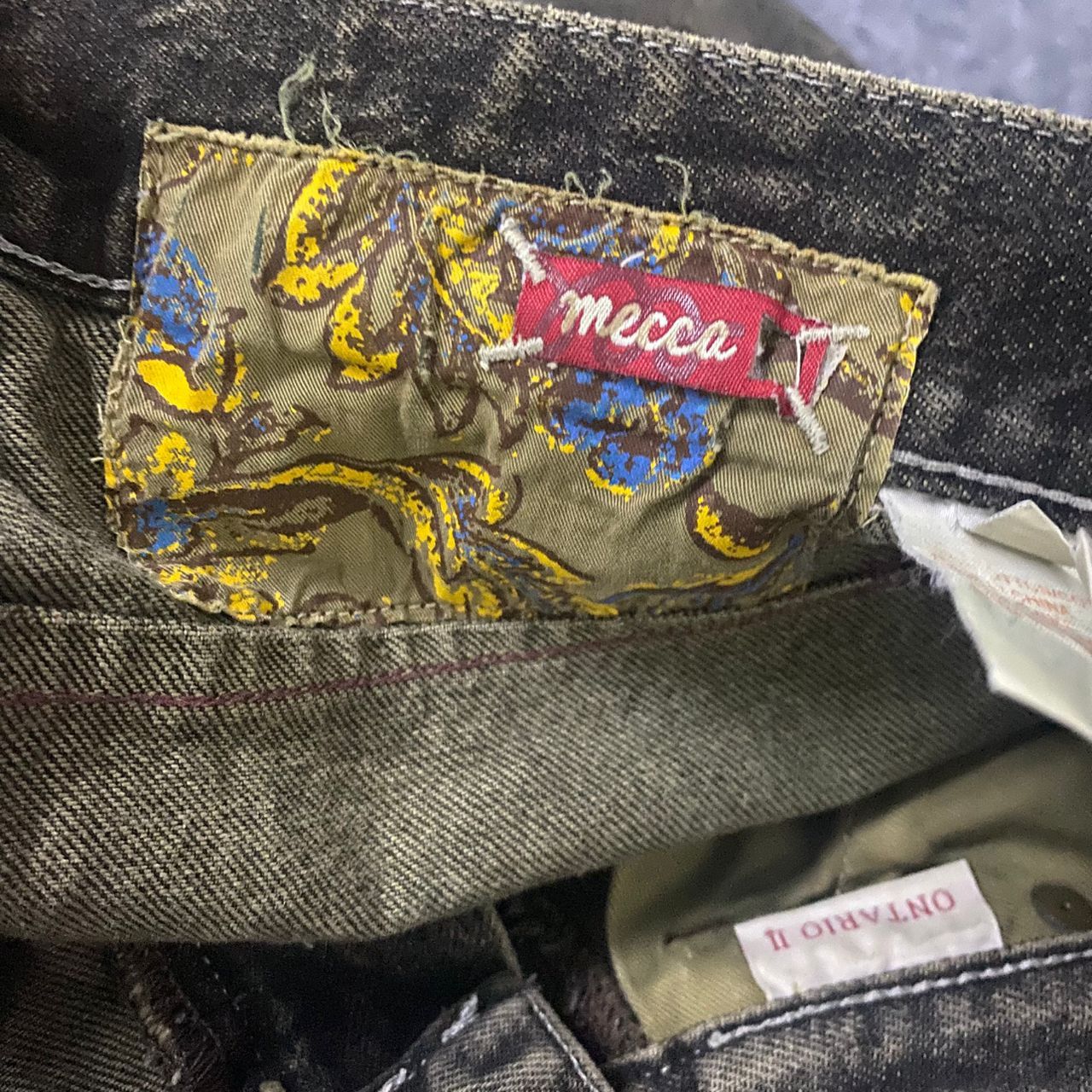 Antonio Meccariello 💥Best Offer💥Mecca Ontario Baggy Distressed Denim Size US 34 / EU 50 - 19 Thumbnail
