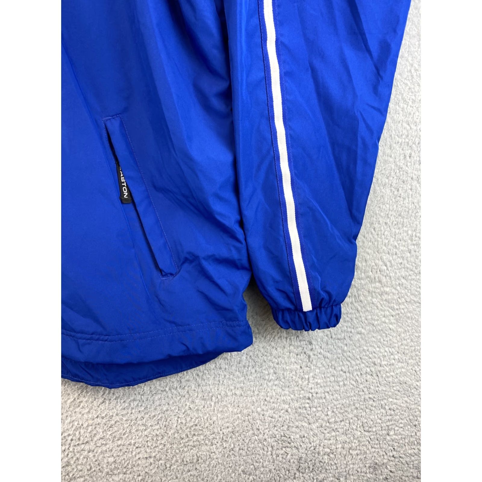 Vintage VINTAGE Easton Jacket Windbreaker L Men Blue Pullover V-Neck Logo 89-53 Mens Size US L / EU 52-54 / 3 - 3 Thumbnail