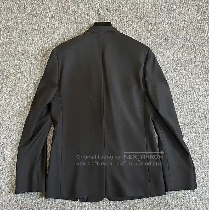 Dior Dior Men's Black Wool Embroidered Long Coat . Size US M / EU 48-50 / 2 - 3 Thumbnail