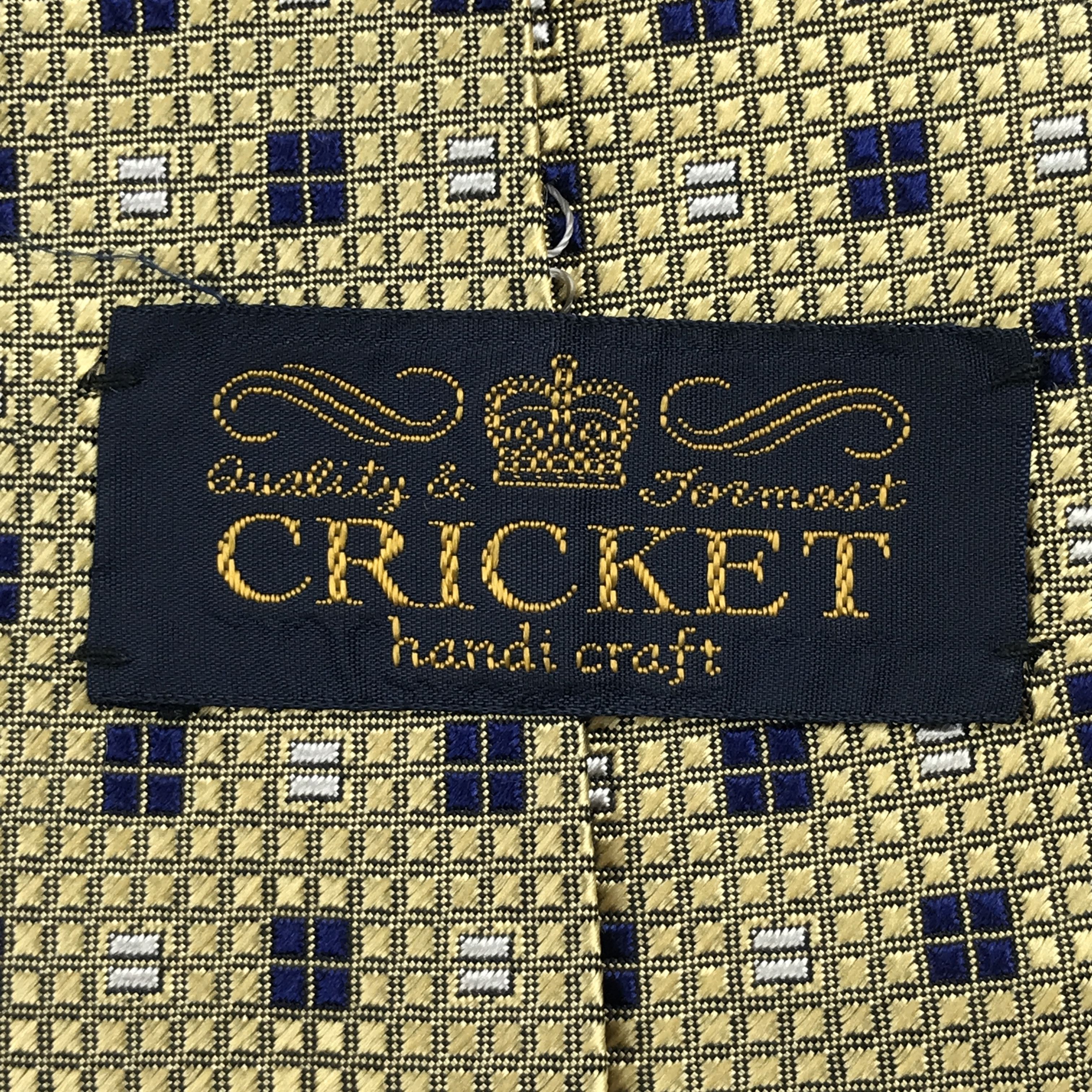 Designer × Vintage Vintage Cricket Silk Necktie Size ONE SIZE - 6 Thumbnail