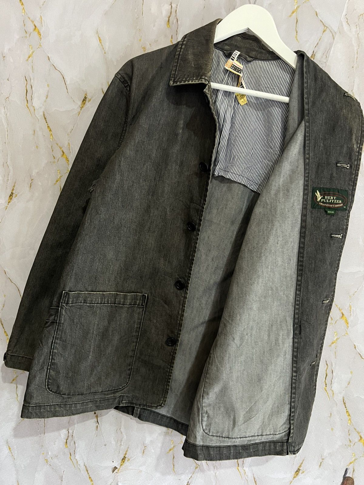 Japanese Brand BERT PULITZERT DENIM JACKET Size US M / EU 48-50 / 2 - 9 Thumbnail