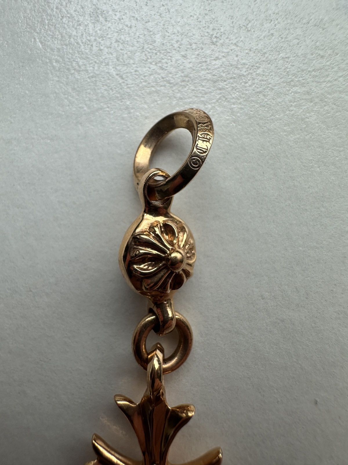 Chrome Hearts Chrome hearts 22k tiny cross pendent Size ONE SIZE - 7 Thumbnail