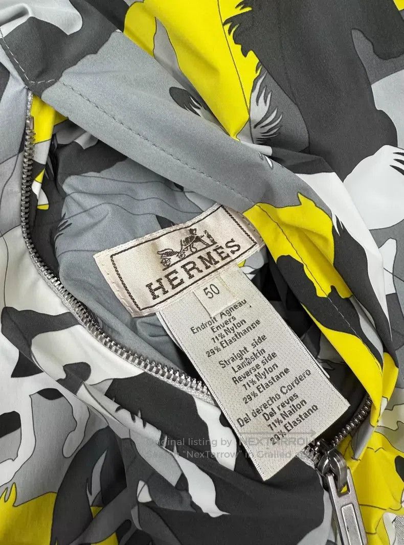Hermes Hermes Autumn-Winter Two-Sided Leather Jacket, One Side Gr Size US M / EU 48-50 / 2 - 8 Thumbnail
