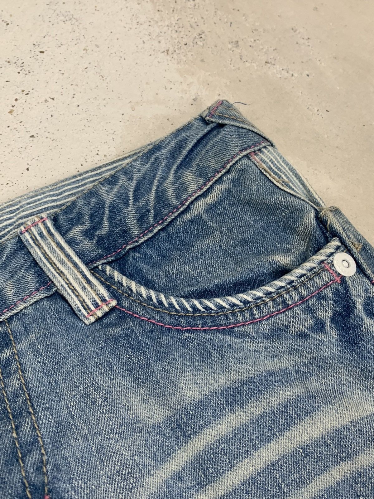 Hysteric Glamour × Japanese Brand Pink Latte Back Double Waist Patches Girl Wording Hickory Size US 28 / EU 44 - 9 Thumbnail