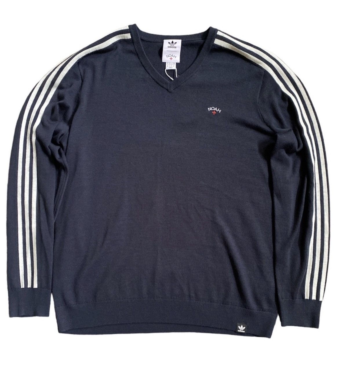 Adidas × Noah Adidas x Noah V-Neck Embroidered Logo Wool