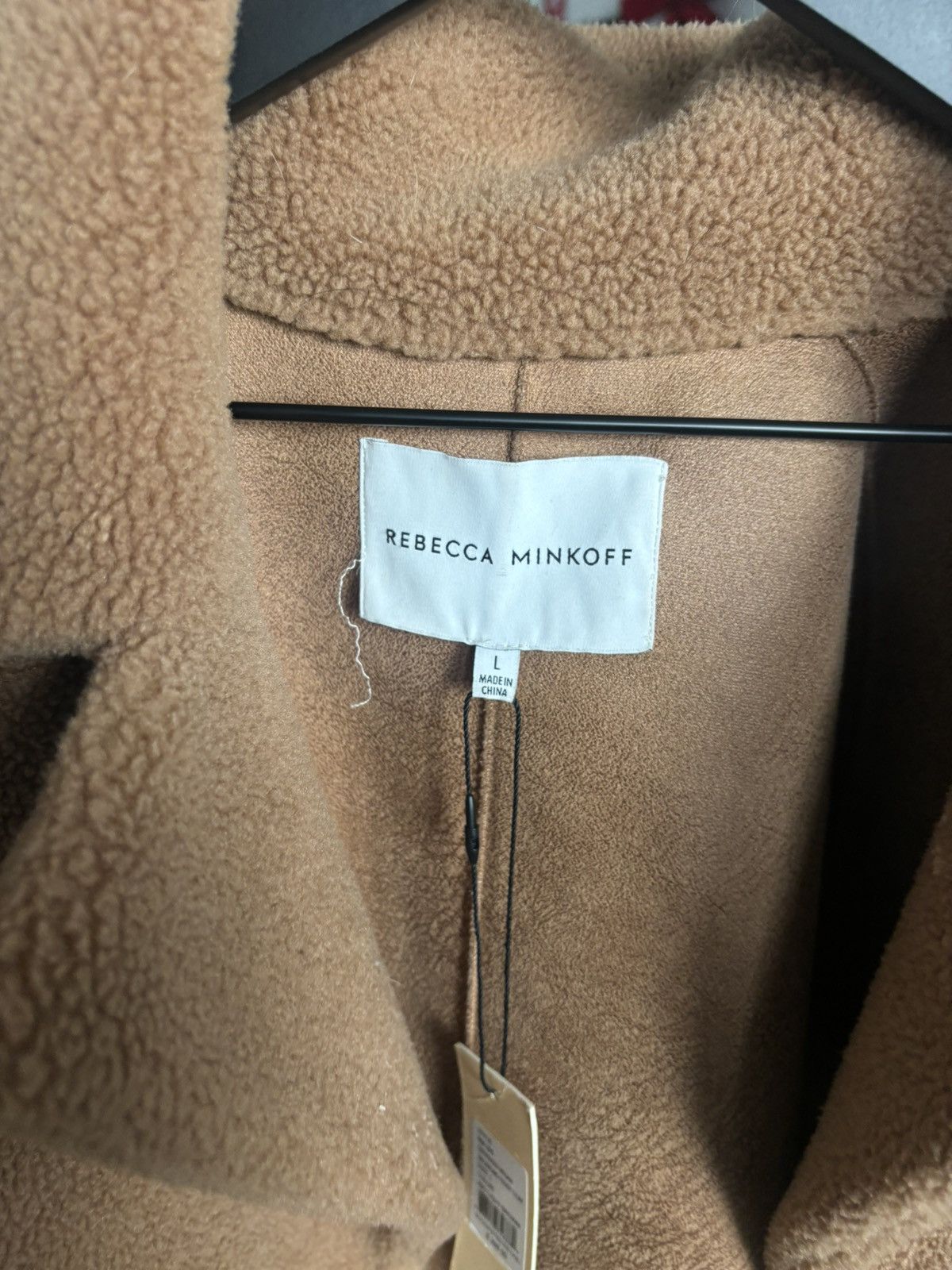 Rebecca Minkoff Rebecca Minkoff Oversized Teddy Coat Size L / US 10 / IT 46 - 7 Thumbnail