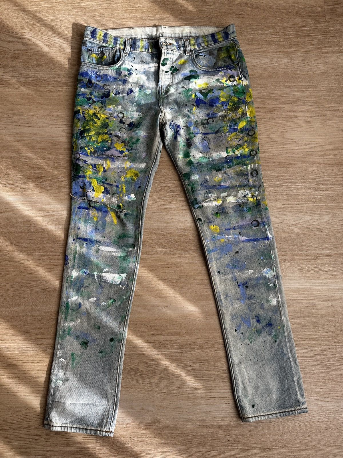 Proenza Schouler PROENZA SCHOULER PAINTED DENIM Size 26" / US 2 / IT 38 - 15 Thumbnail