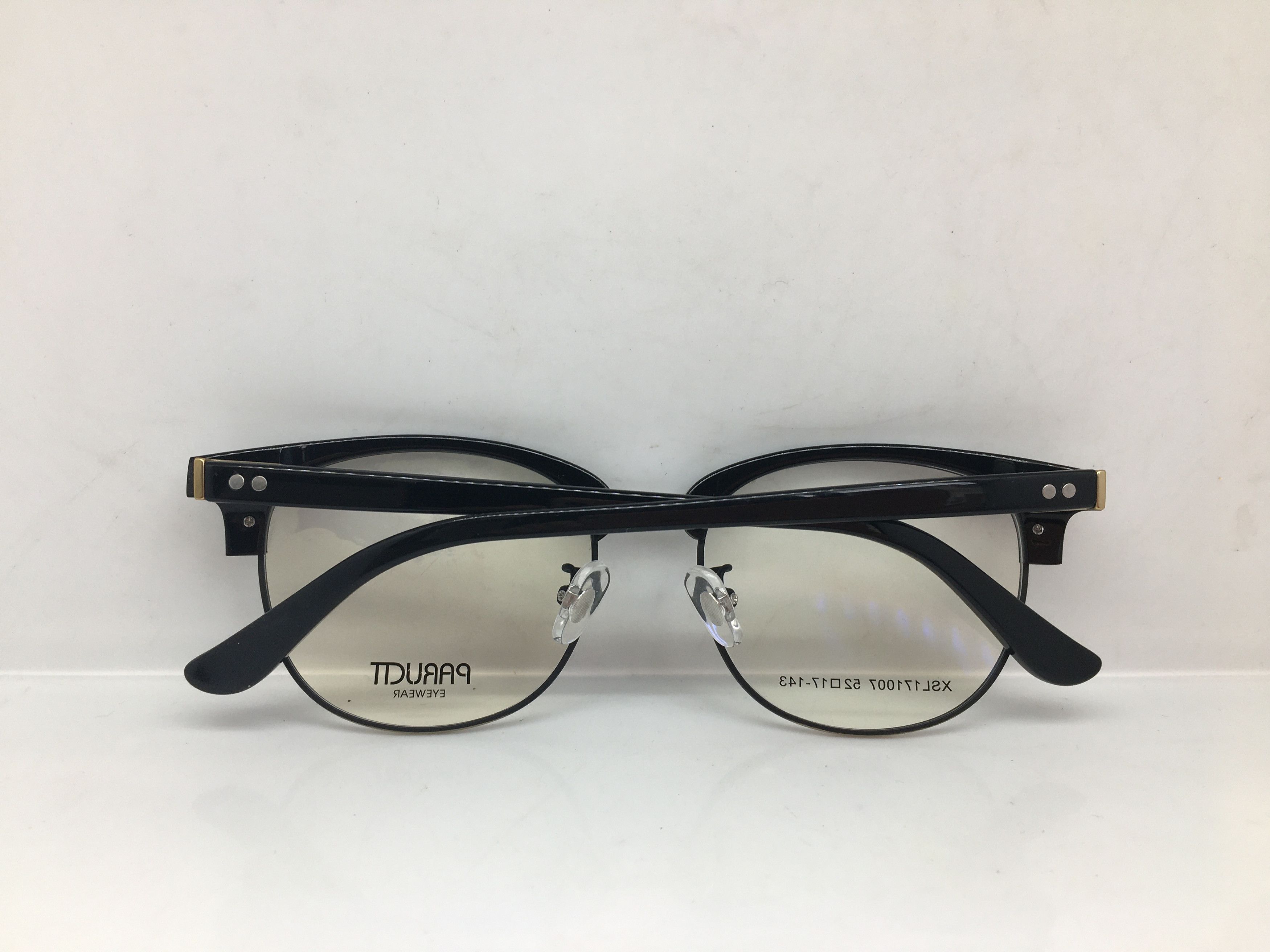 Other Paructt Black Copper Malcolm X Eyeglasses Frame Size ONE SIZE - 6 Thumbnail