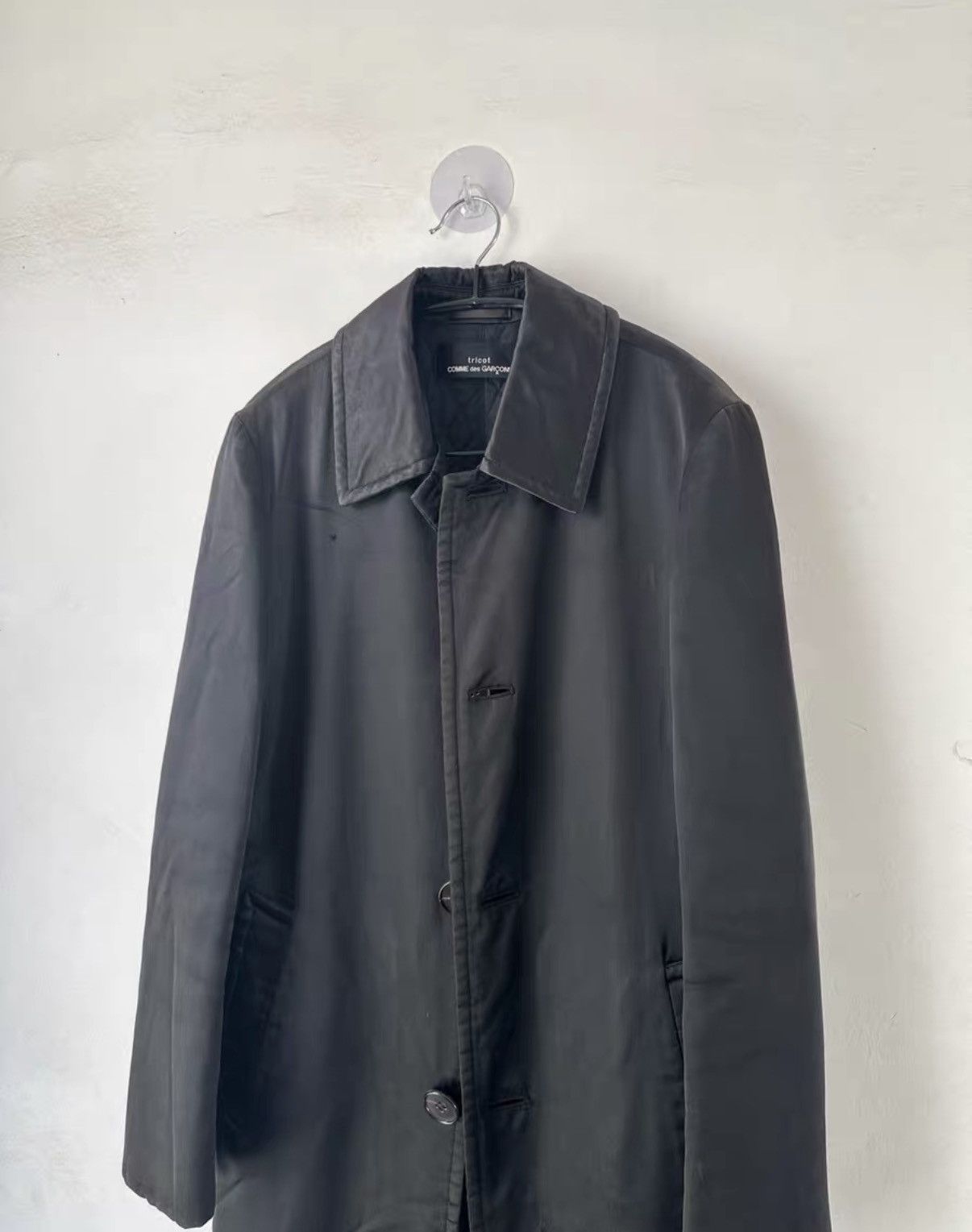 Comme des Garcons Comme des Garcons AD1995 Cupro Cotton Padded Coat K7 Size US L / EU 52-54 / 3 - 2 Thumbnail