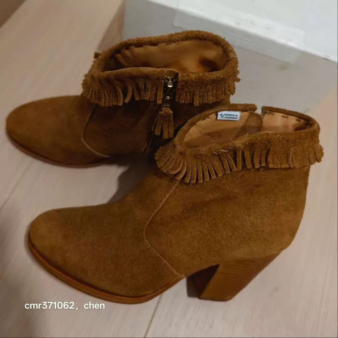 Visvim visvim 16aw denali booties suede w8 riri zip veg-tanned v-sole Size US 8 / IT 38 - 6 Thumbnail