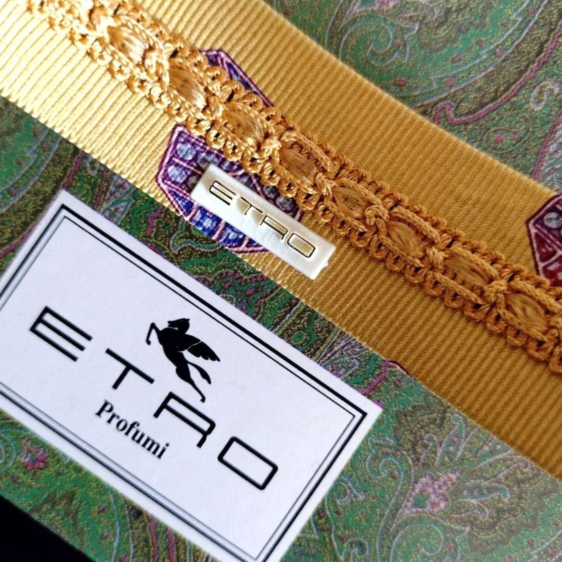 Etro Etro Headband Scrunchie Drawstring Bag Women Hair Accessory Luxury Model Li Size ONE SIZE - 5 Thumbnail