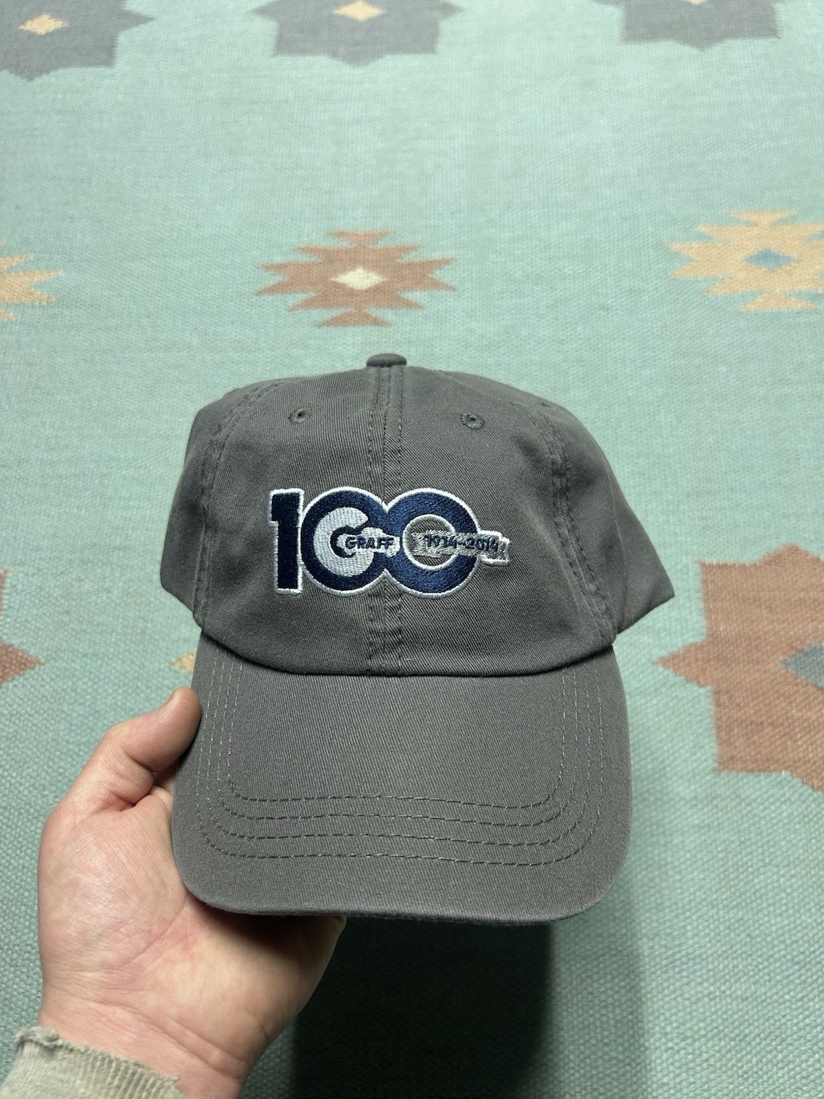 Vintage Vtg hat Graff Chevrolet trucks cars dealership 100 years NOS Size ONE SIZE - 2 Thumbnail