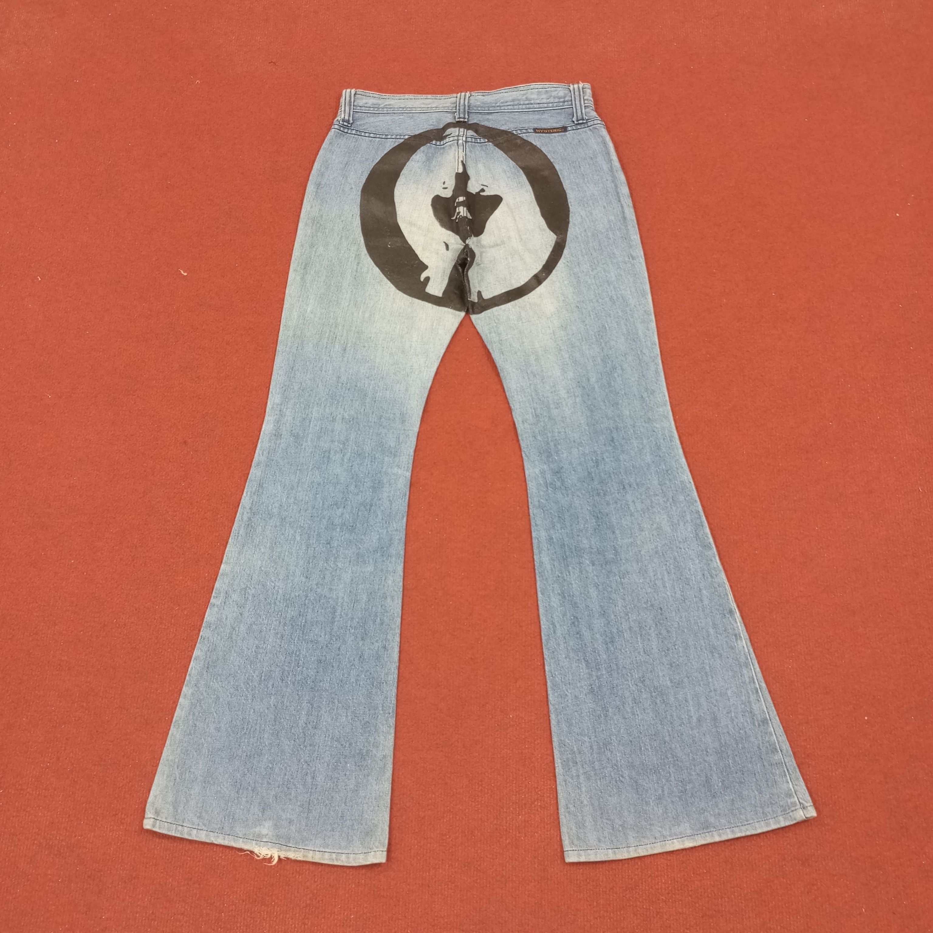 Hysteric Glamour × Japanese Brand × Vintage Hysteric Glamour Japanese Brand Bootcut Style Custom Jeans Size 28" / US 6 / IT 42 - 1 Thumbnail