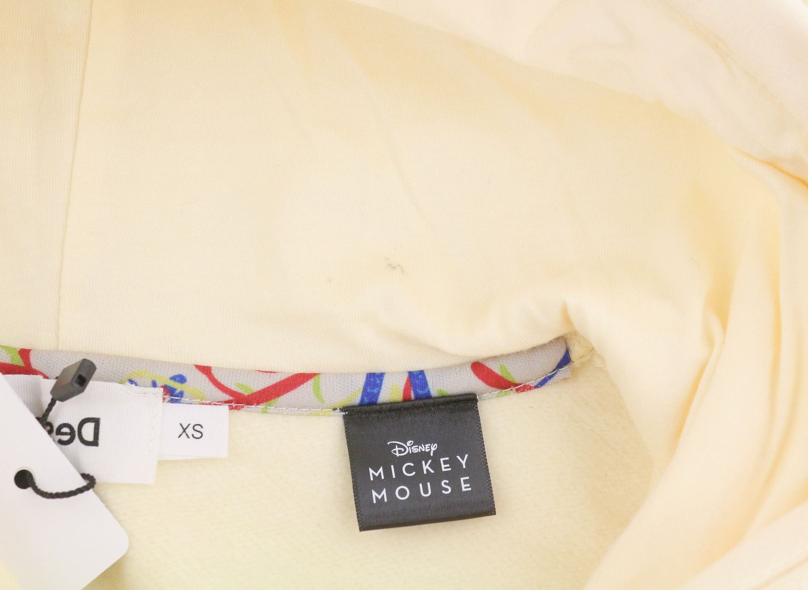 Desigual DISNEY MICKEY XS Beige Oversized Hoodie 88765 Size XS / US 0-2 / IT 36-38 - 12 Thumbnail