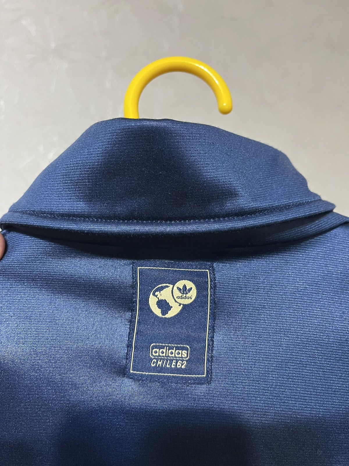 Adidas Adidas Originals Chile 62 Vintage Track Zip Blue Jacket Size US M / EU 48-50 / 2 - 7 Thumbnail