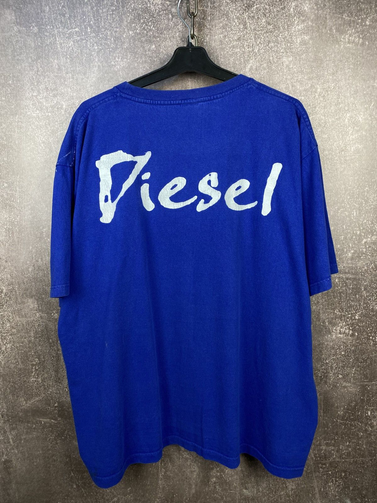 Diesel Vintage diesel shirt Washed distressed Size US XXL / EU 58 / 5 - 2 Thumbnail