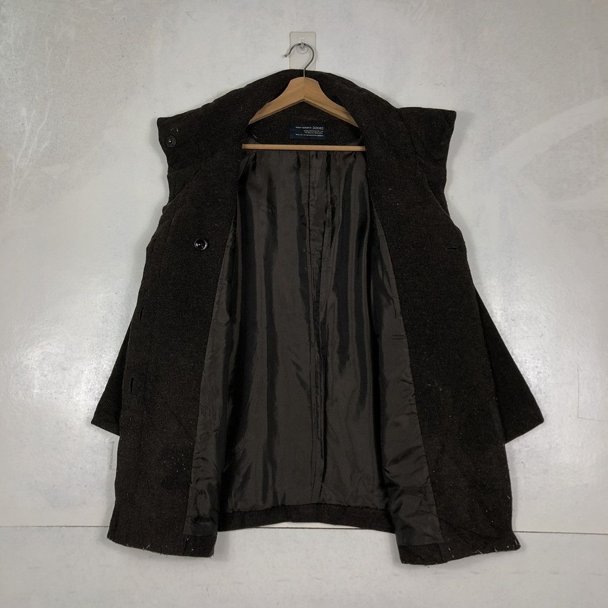Japanese Brand 📌VINTAGE WOOL CHORE JACKET HIGH COLLAR URBAN RESEARCH DOORS Size US M / EU 48-50 / 2 - 14 Thumbnail
