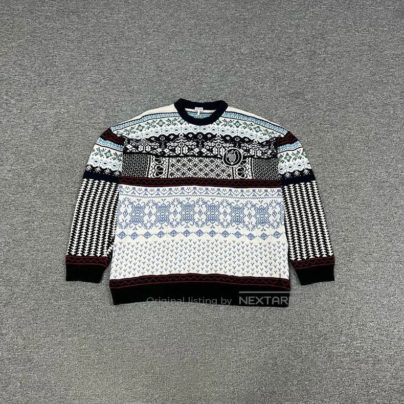 Loewe Loewe Ethnic Style Knitted Sweater Size S / US 4 / IT 40 - 1 Thumbnail