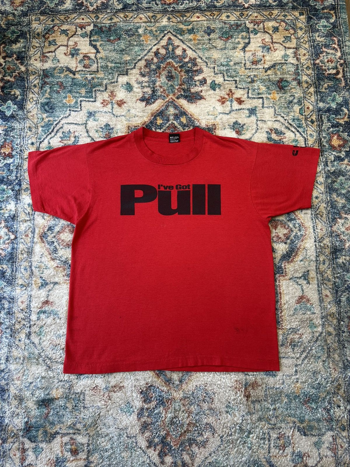 Vintage Vintage I’ve Got Pull Cummins T-shirt Size XL Size US XL / EU 56 / 4 - 1 Thumbnail