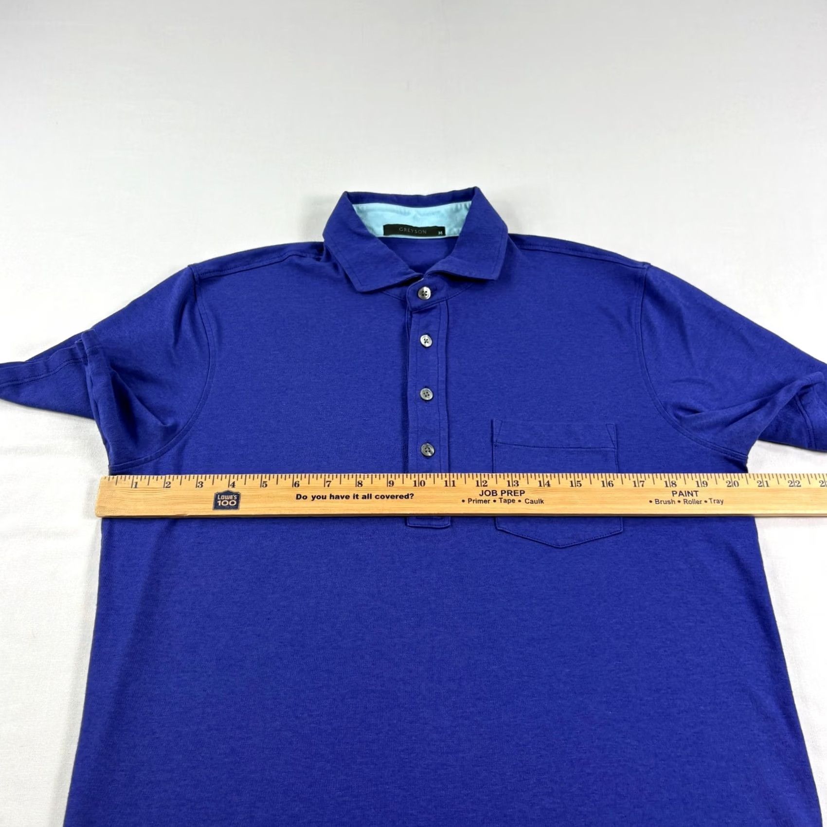 Vintage Polo Golf Shirt Mens Medium Blue Apache Polo Golf Stretch Pocket Casual Size US M / EU 48-50 / 2 - 4 Thumbnail