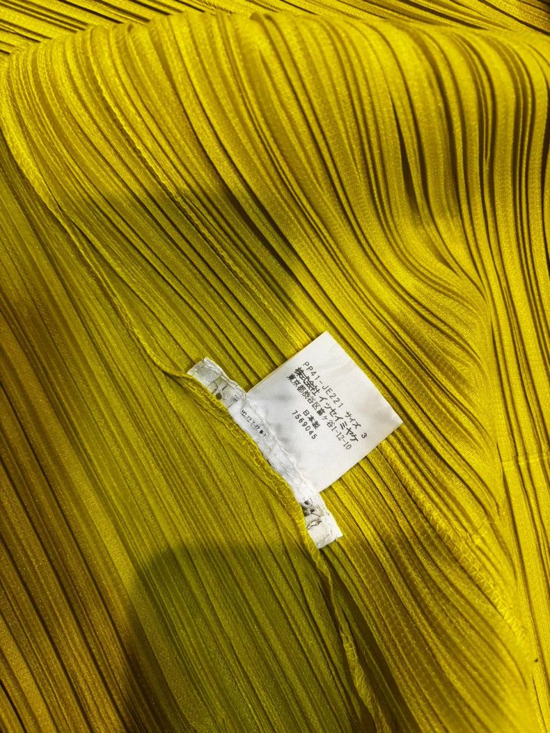 Other Issey Miyake/三宅一生 size:3 Yellow pleated vest Size XS / US 0-2 / IT 36-38 - 5 Thumbnail