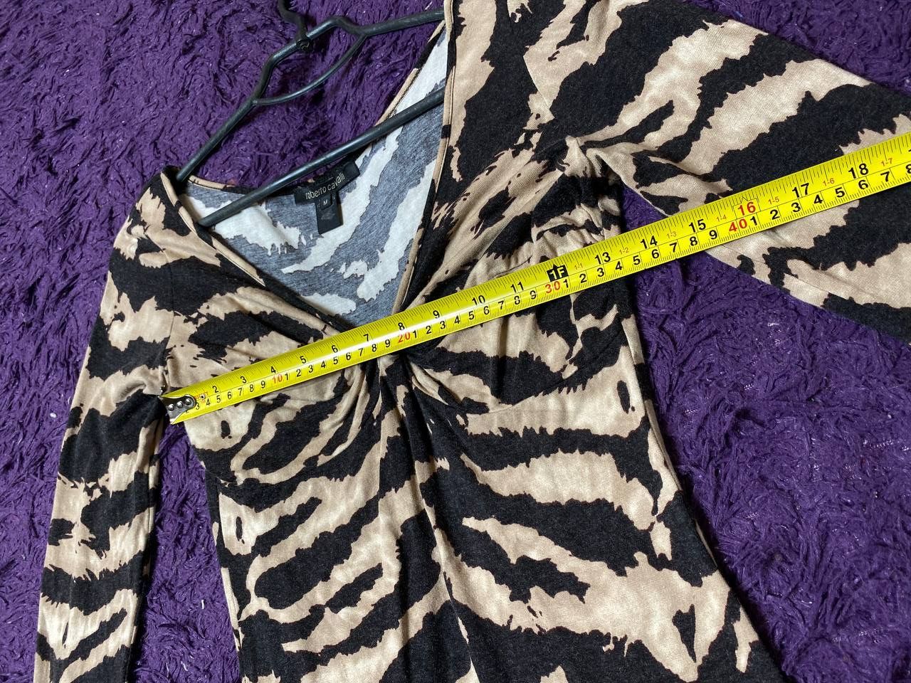 Roberto Cavalli Roberto Cavalli Y2K Animal Print Midi Dress Size M Size M / US 6-8 / IT 42-44 - 12 Thumbnail