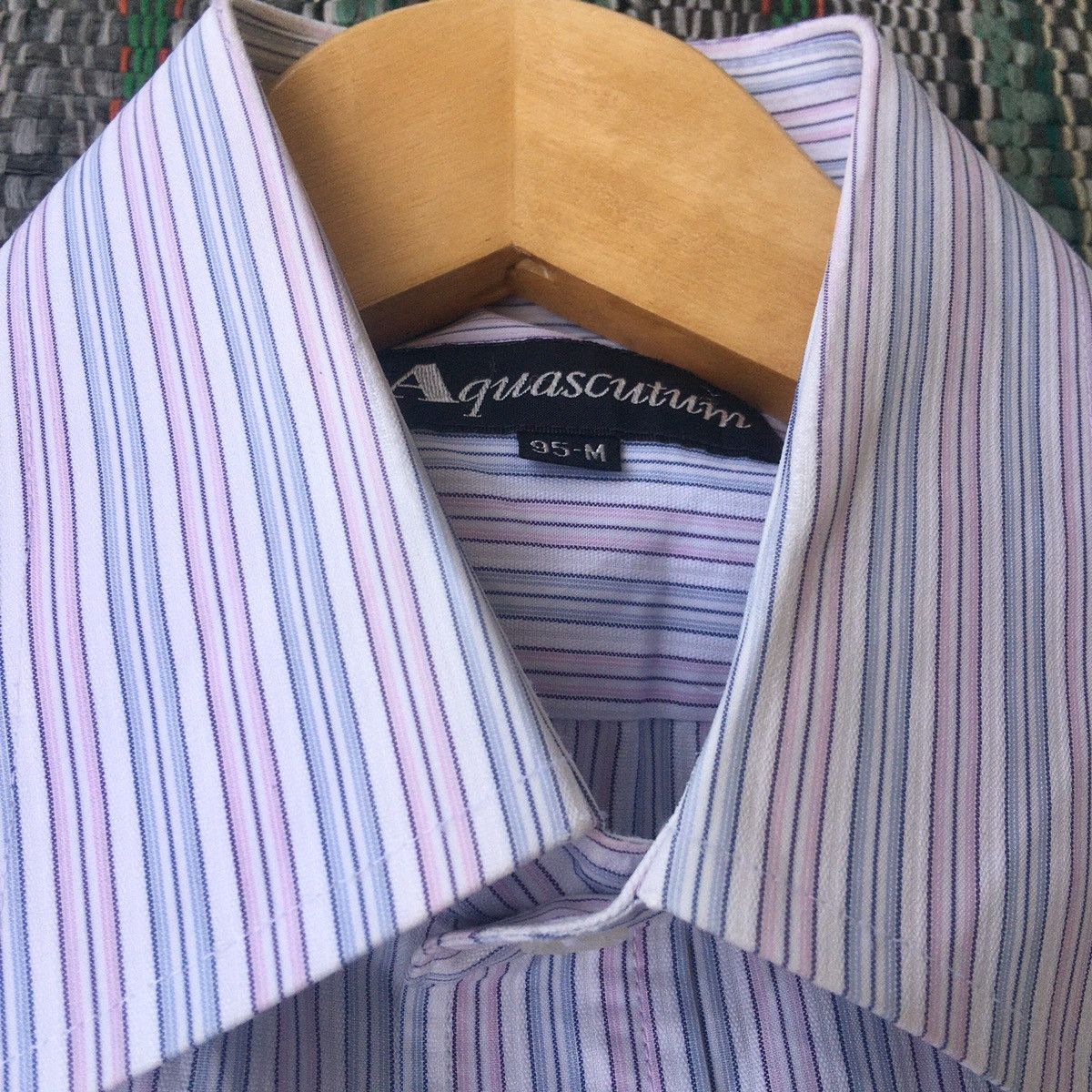 Aquascutum × Vintage Aquascutum stripe shirts Size US M / EU 48-50 / 2 - 2 Thumbnail
