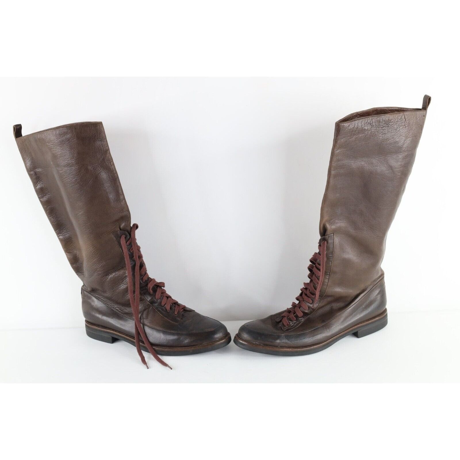 Colette Vintage 70s Colette Margom Italy Soft Lambskin Leather Boots Size US 12 / IT 42 - 1 Thumbnail