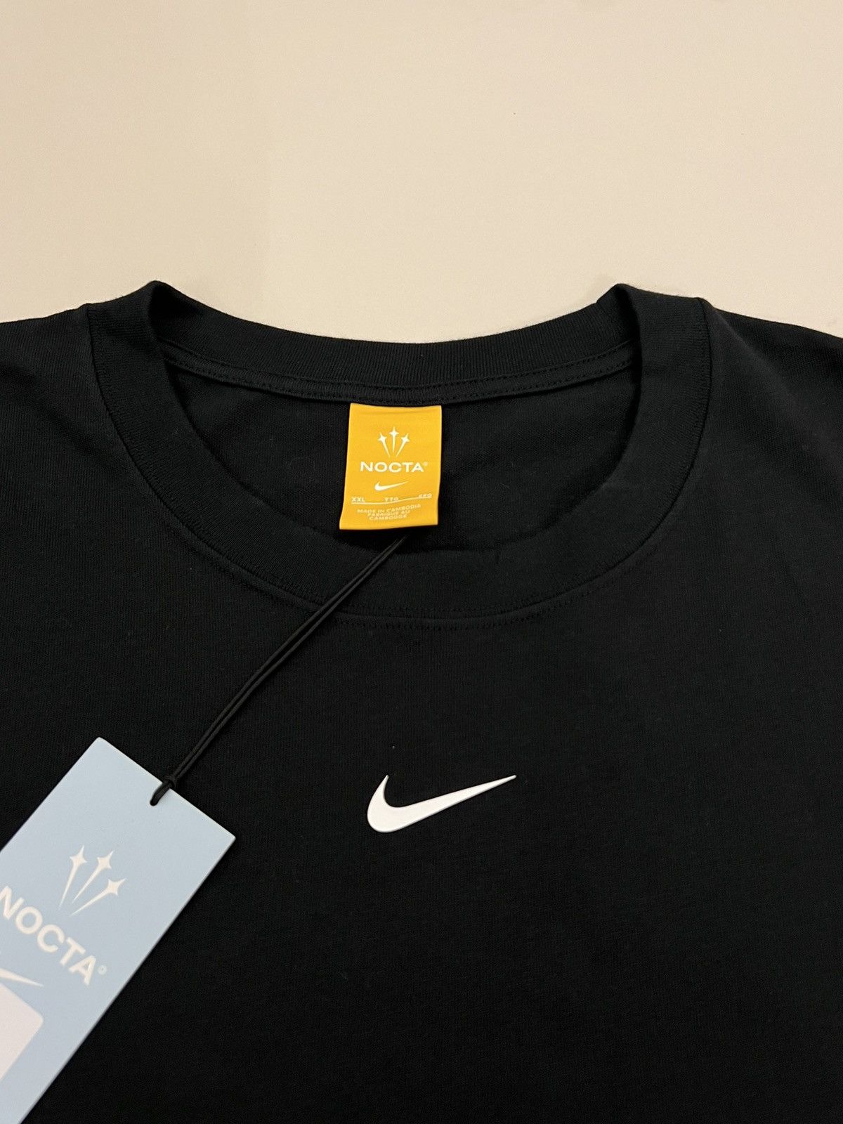 NOCTA × Nike Nike X NOCTA NRG Big Body CS Tee Black Size US XXL / EU 58 / 5 - 3 Thumbnail