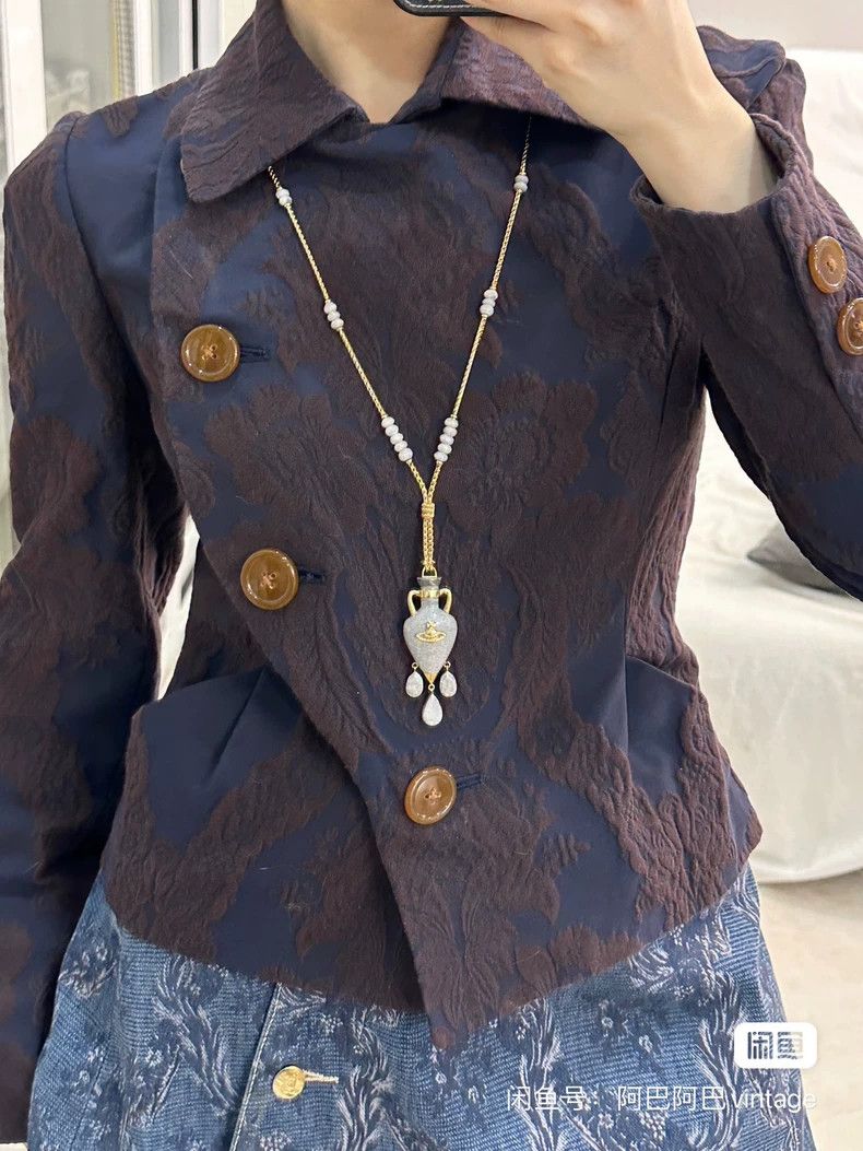 Vivienne Westwood Vivienne Westwood Chinese vintage brocade coat, second-han Size S / US 4 / IT 40 - 1 Thumbnail