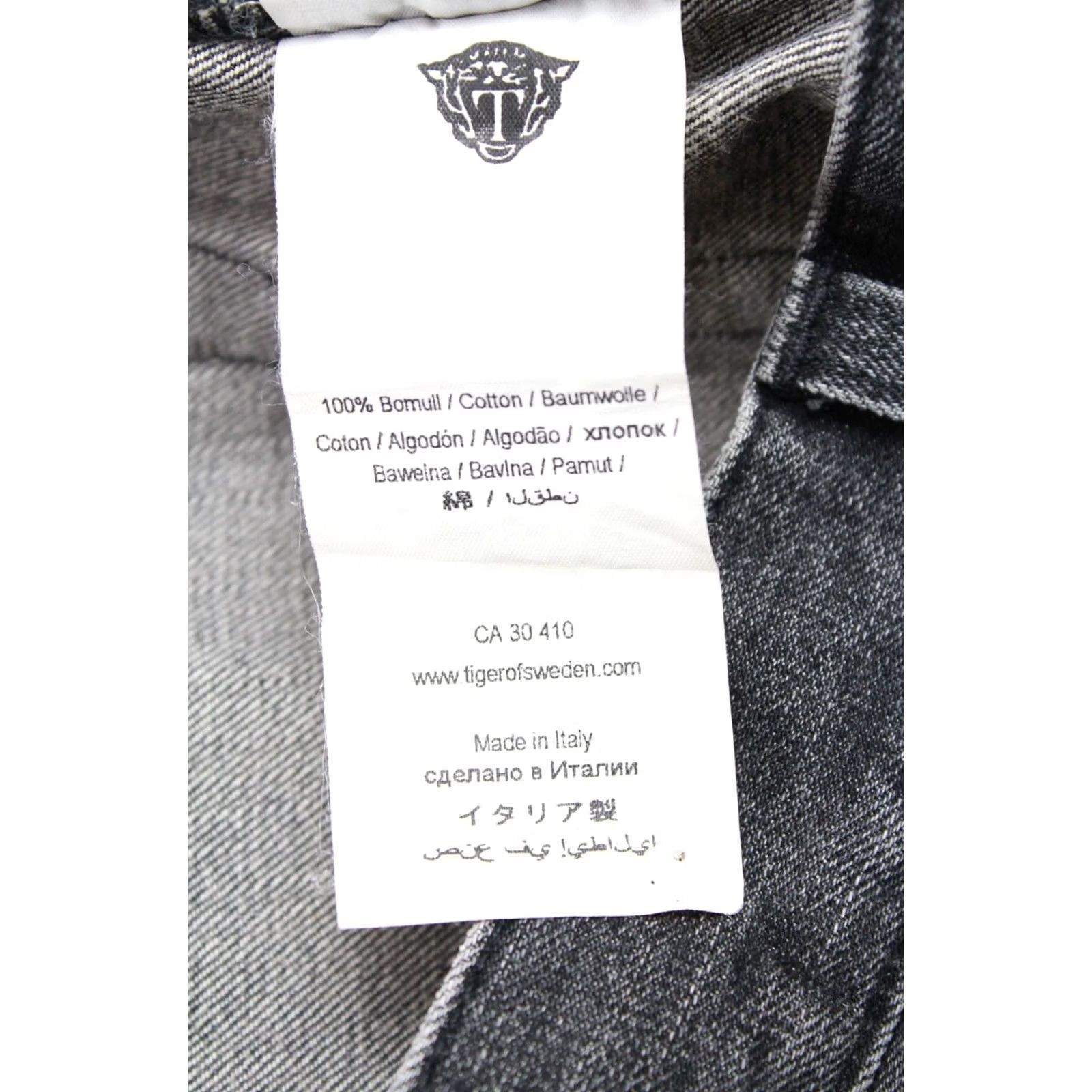 Tiger of Sweden Tiger Of Sweden Pistolero Darko Jeans Slim Men W32/L34 Black 34 Inseam Whiskers Ripped Size US 32 / EU 48 - 8 Thumbnail