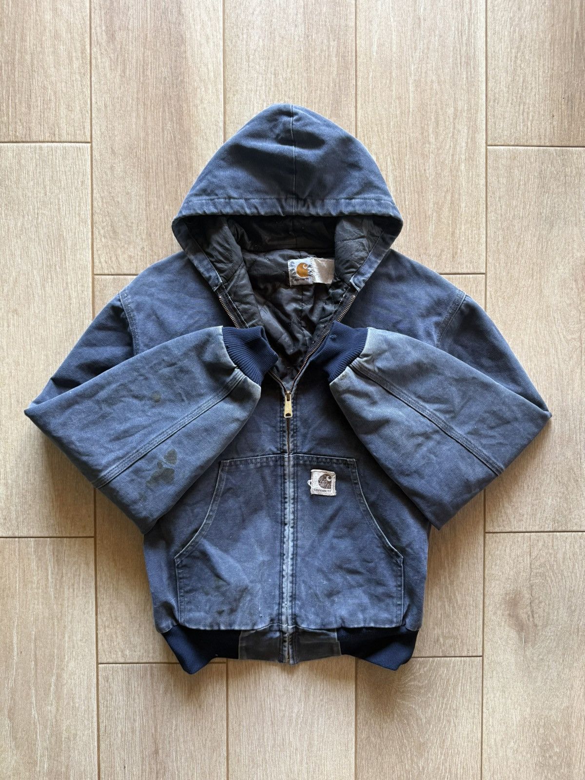 Carhartt JQ263 Blue Carhartt Active Jacket 90s Size US L / EU 52-54 / 3 - 7 Thumbnail