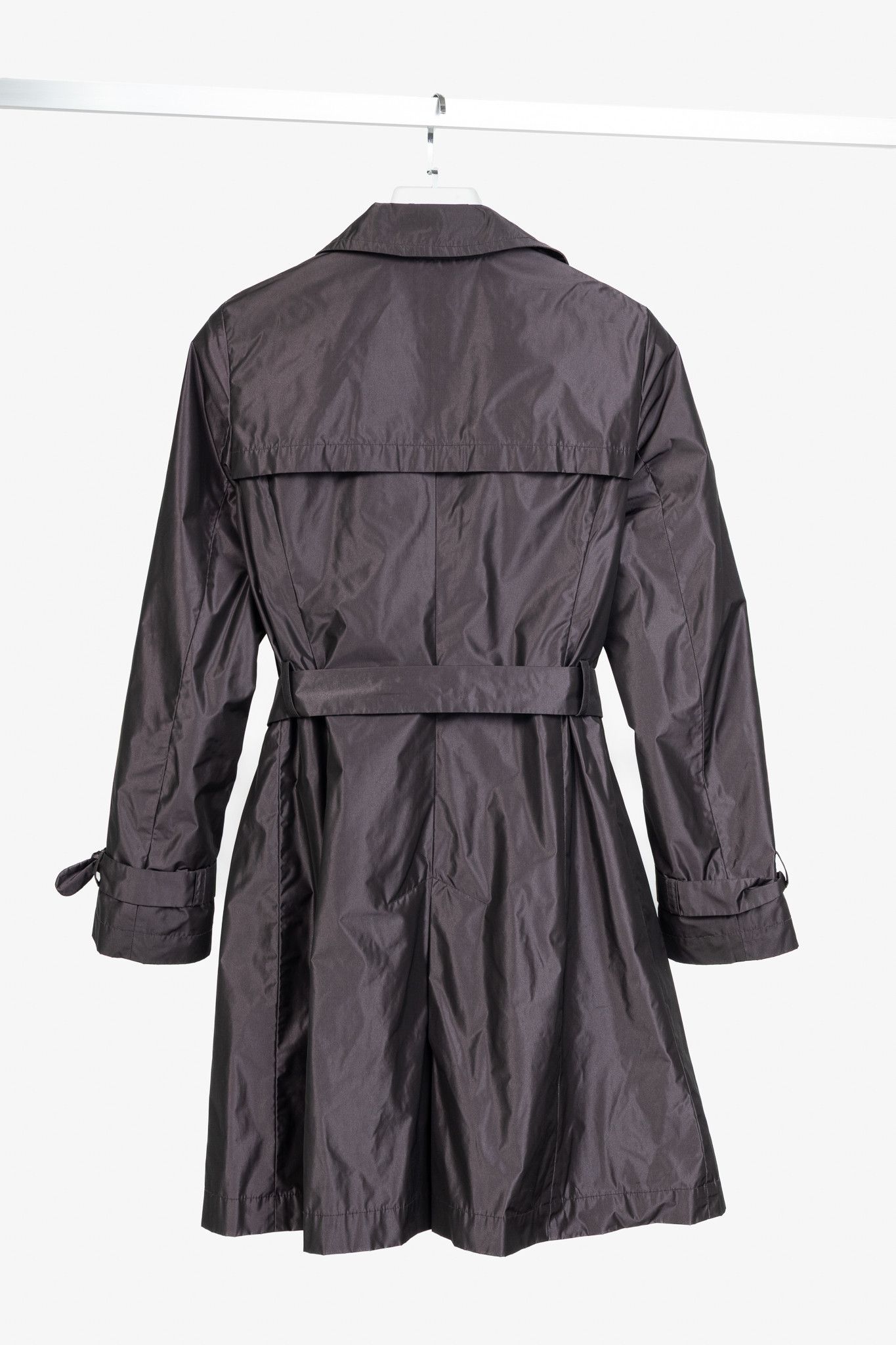 Weekend Max Mara Weekend Max Mara Taffeta Double-Breasted Belted Trench Coat Size M / US 6-8 / IT 42-44 - 2 Thumbnail