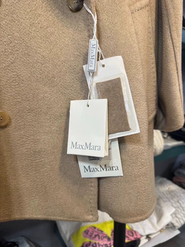 Max Mara Max Mara Short 101801 double-breasted water ripple cashmer Size S / US 4 / IT 40 - 9 Thumbnail