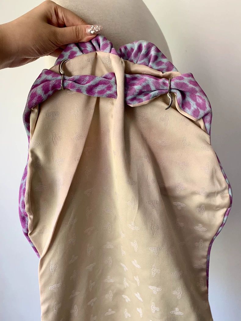 Vivienne Westwood Vivienne Westwood size os Purple leopard print tiger head b Size ONE SIZE - 3 Thumbnail