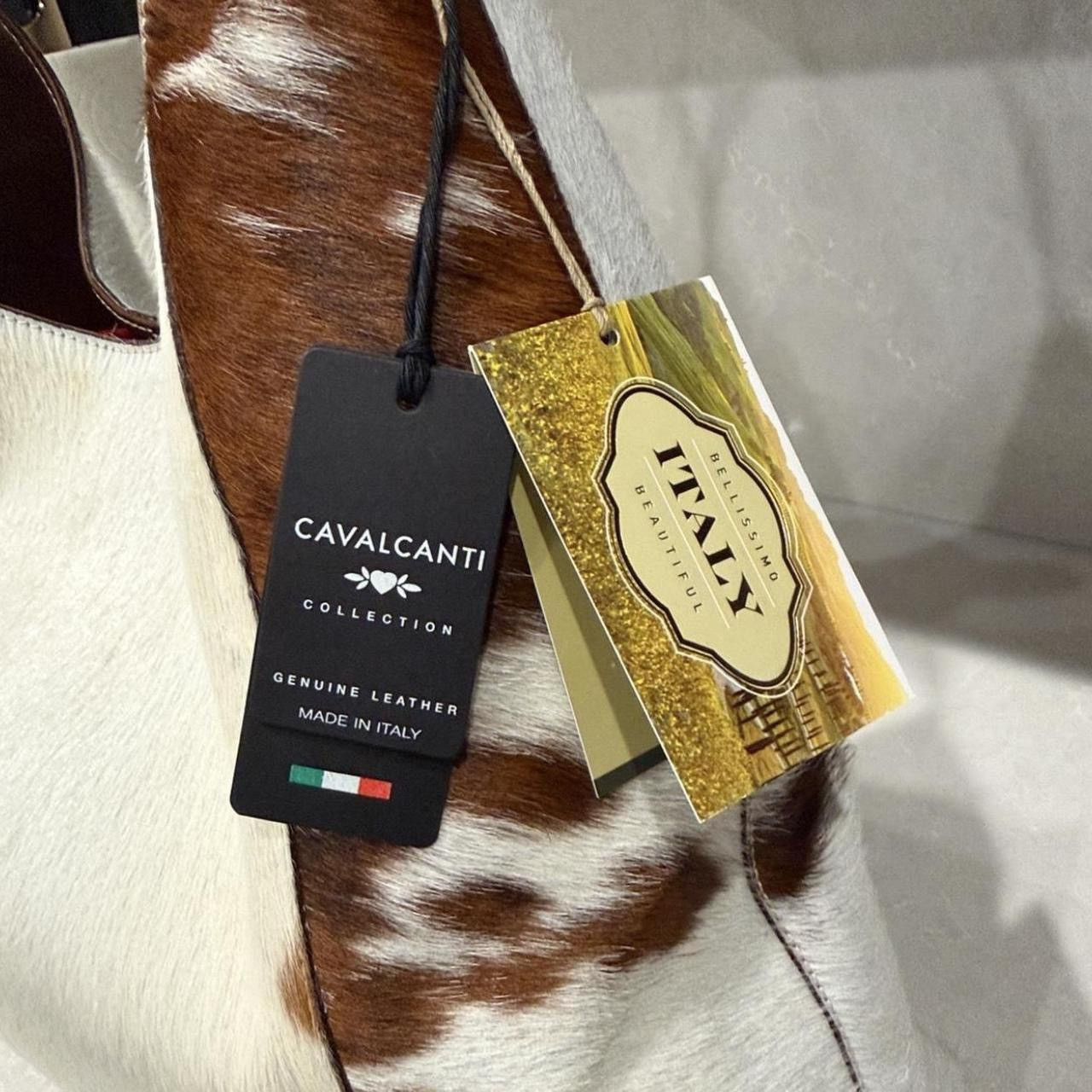 Other NWT Cavalcanti Cowhide Calf Hair Leather Hobo Shoulder Bag Size ONE SIZE - 8 Thumbnail