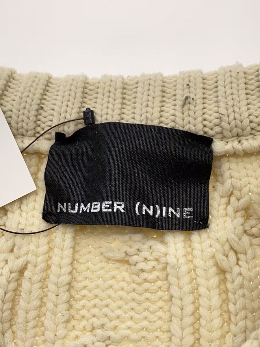 Number (N)ine Cable Knit Raglan Zip Knit Sweater Size US XL / EU 56 / 4 - 6 Thumbnail