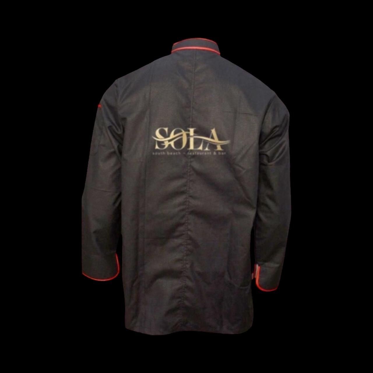 Other Custom Embroidered Black Chef Coats, S-2Xl “Made to order “ Size 28 - 3 Thumbnail