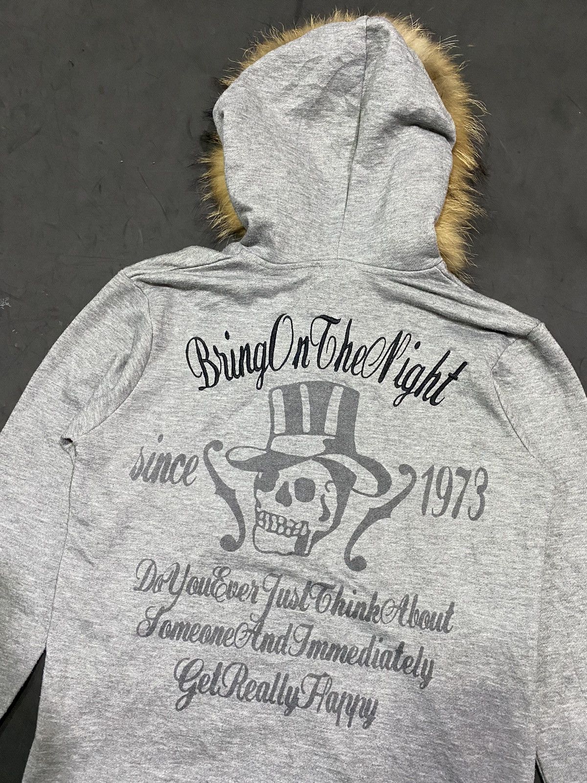 If Six Was Nine × Japanese Brand × Le Grande Bleu (L.G.B.) Intheattic Skull Furhoodie Lgb Ifsixwasnine Size US M / EU 48-50 / 2 - 4 Thumbnail