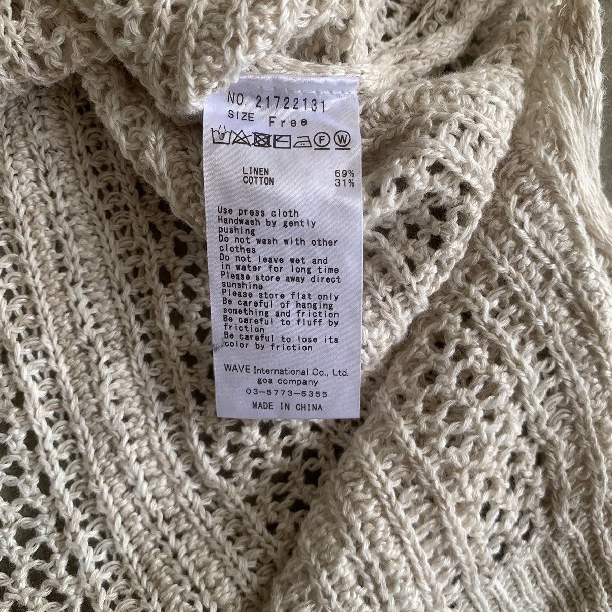 GOA Natural Vintage Goa Avant Garde Design Sleeveles Knitwear Size US S / EU 44-46 / 1 - 8 Thumbnail