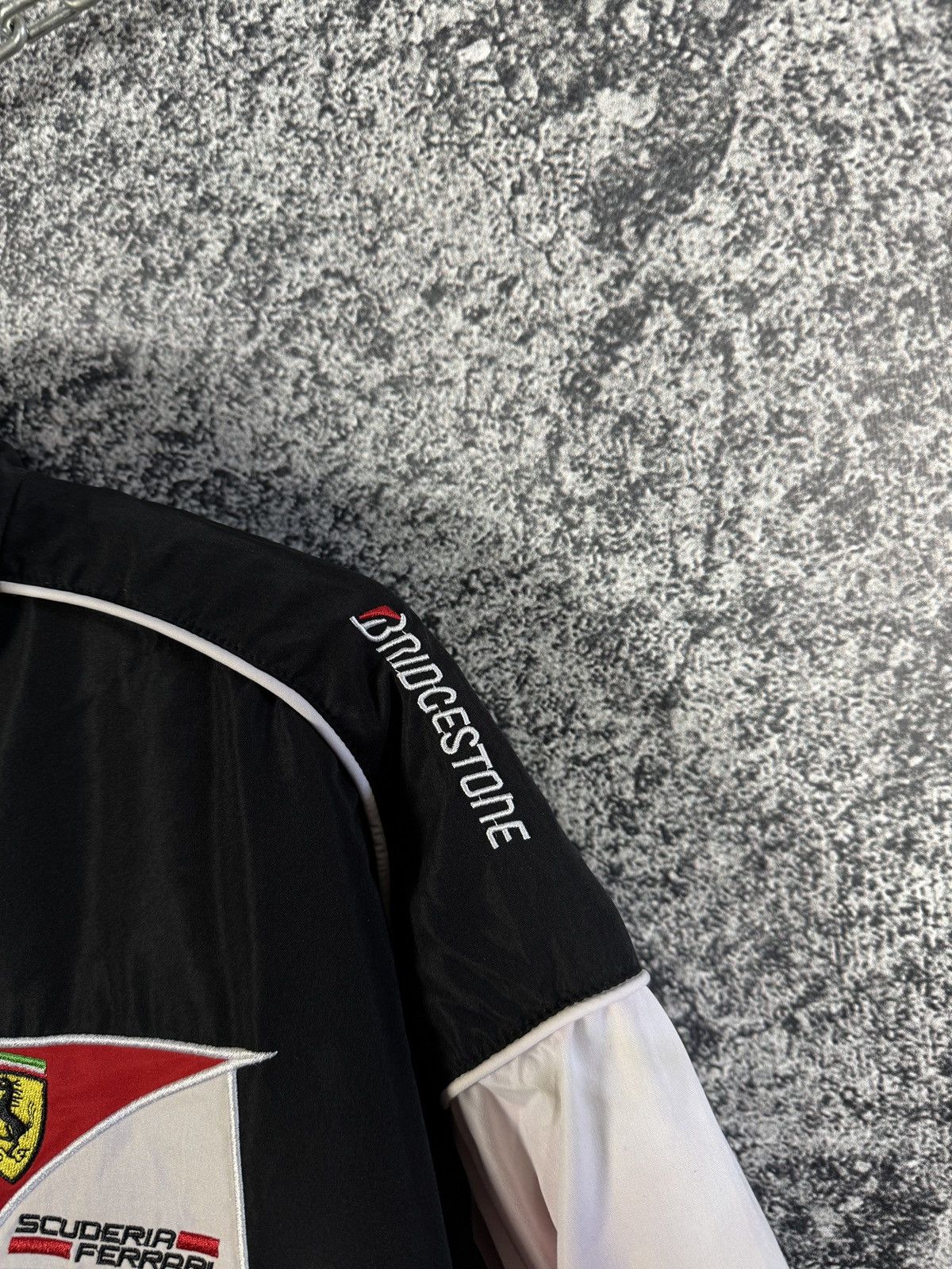 Ferrari Rare Ferrari Vintage Racing Jacket F1 Schumacher Shell Sz L Size US L / EU 52-54 / 3 - 8 Thumbnail