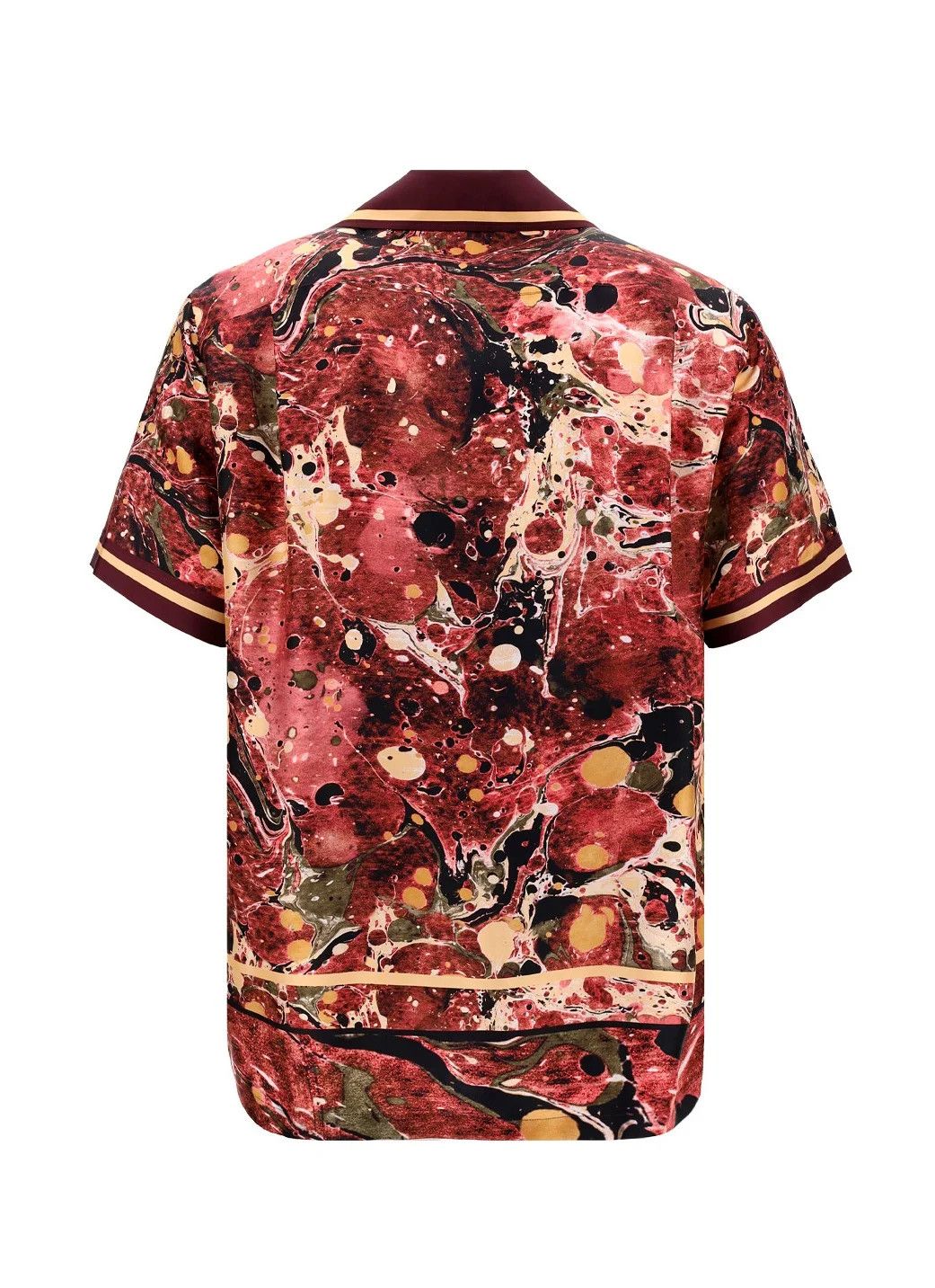 Dolce & Gabbana Dolce & Gabbana Graphic Print Silk Button Up Down Shirt Size US XL / EU 56 / 4 - 3 Thumbnail