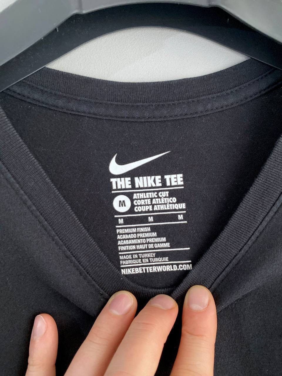 Nike Nike RF Roger Federer V-Neck Cotton Tennis T-Shirt, Size M Size US M / EU 48-50 / 2 - 6 Thumbnail