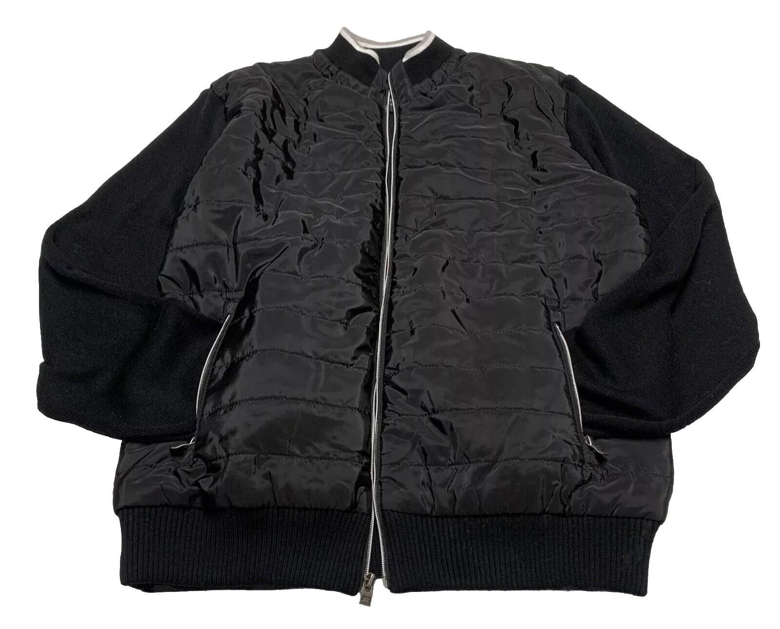 Xray Footwear Xray Jeans Men's XL Black Lightweight Puffer Bomber Jacket Size US XL / EU 56 / 4 - 1 Thumbnail