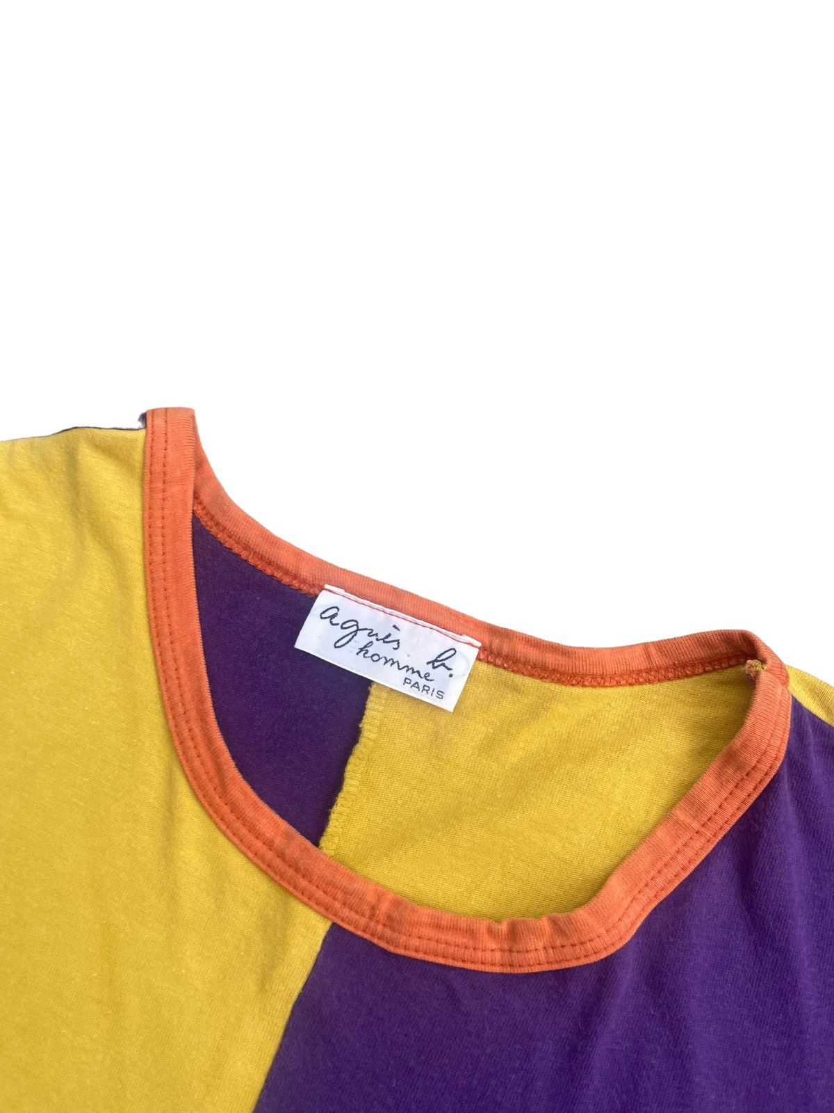 agnes b. Vintage Agnes B Multicolour Tshirt Size US M / EU 48-50 / 2 - 7 Thumbnail