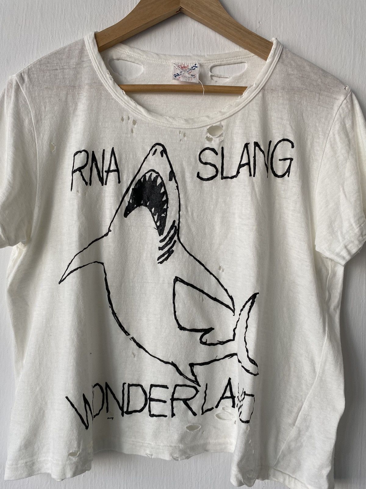 If Six Was Nine RNA Inc Distressed T-shirt Size M / US 6-8 / IT 42-44 - 2 Thumbnail